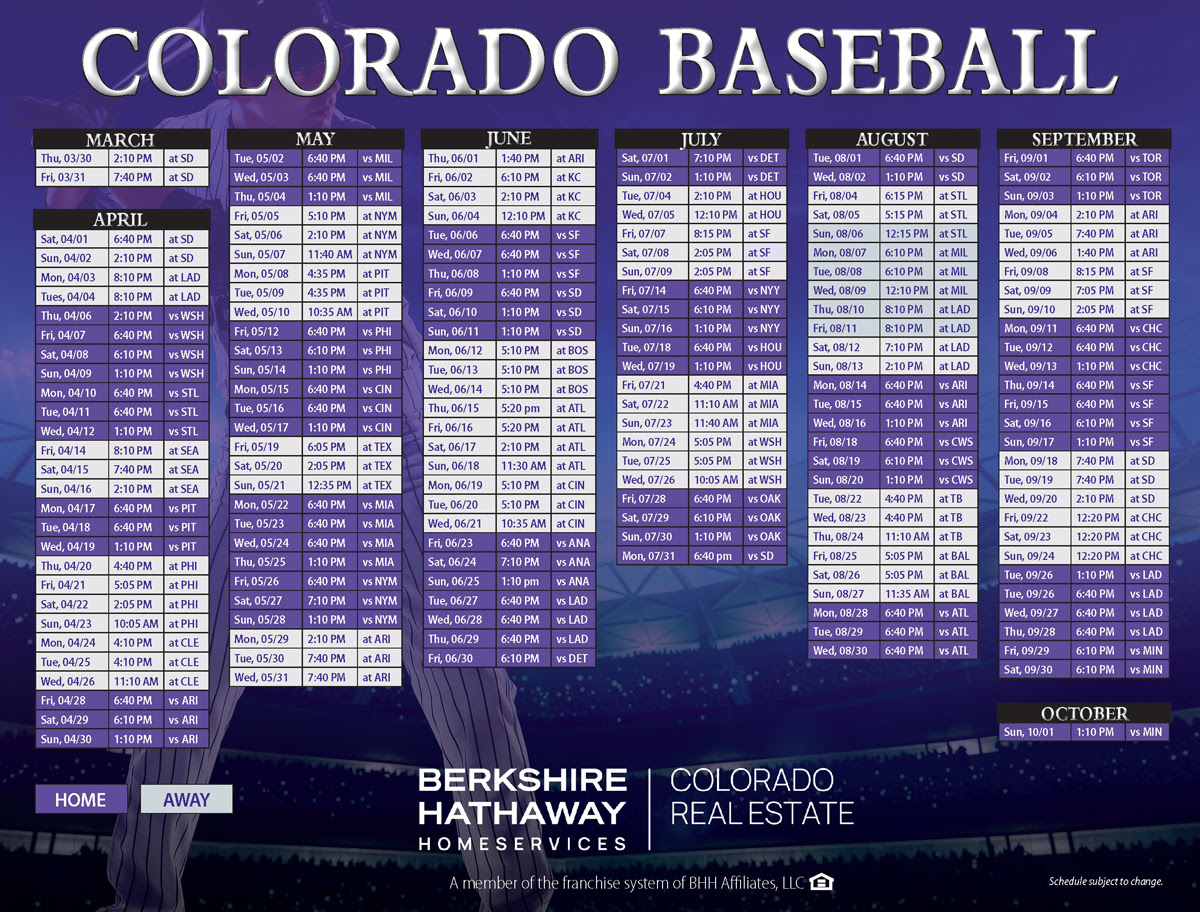 G_CORealEstate's tweet image. Baseball season is here! Make sure to catch the Rockies game and spruce up your home with these spring cleaning tips.

#guiniverestevenson #bhhs #justaskg #rockiesfans #baseballseason #springishere