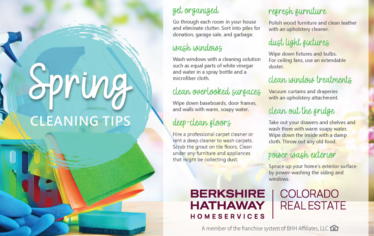 G_CORealEstate's tweet image. Baseball season is here! Make sure to catch the Rockies game and spruce up your home with these spring cleaning tips.

#guiniverestevenson #bhhs #justaskg #rockiesfans #baseballseason #springishere