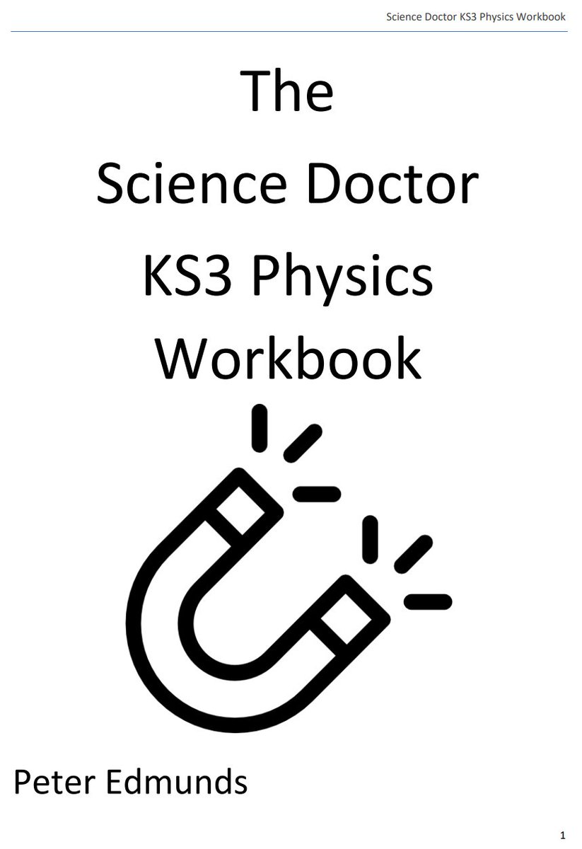edmunds_dr's tweet image. ***FINISHED - KS3 PHYSICS WORKBOOK***

I'm quite proud of this so please share widely - I've finished all of KS3 physics in a mammoth workbook.

KS3 science is oft neglected so I think something like this was very needed. 

All freely available at sciencedoctor.school.blog/ks3-project/

/1