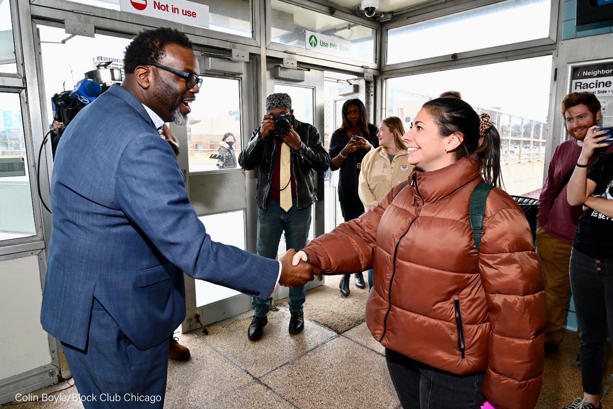 Colin Boyle on Twitter "Mayoral candidates Brandon Johnson and Paul