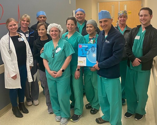 Congratulations to the CUMC - Bergan Mercy structural heart team for completing their 150th commercial Amplatzer Amulet procedure! This treatment eliminates the need for long term use of blood thinners for patients with atrial fibrillation ( #AFib).