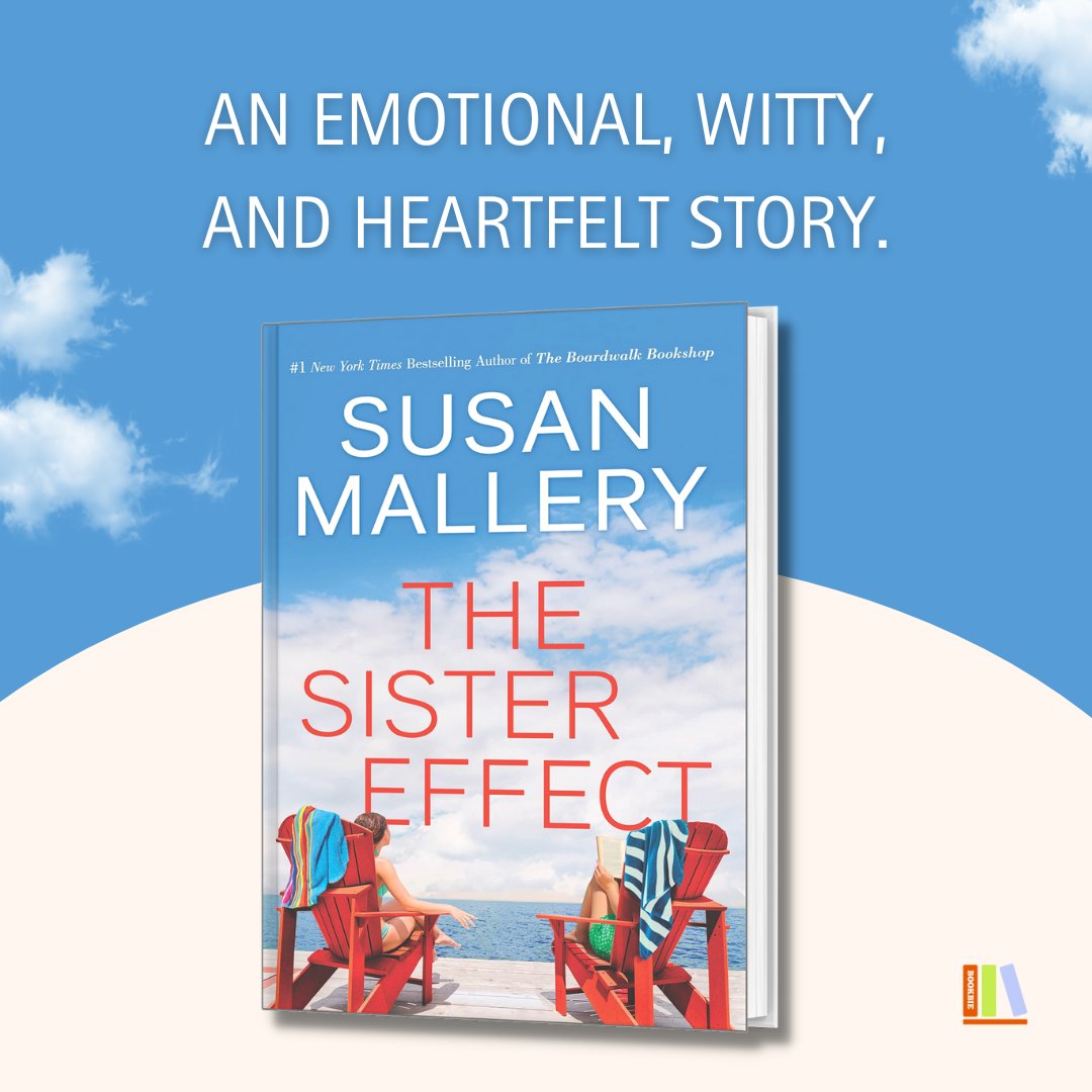 Bookbie (@thebookbie) on Twitter photo #BookbiePicks The Sister Effect by Susan Mallery (<a href="/SusanMallery/">Susan Mallery</a>). "Mallery beautifully illustrates the power of female friendship and the importance of reaching for one's dreams."
More to love 👉 amzn.to/3nJX1At #BookbiePicks The Sister Effect by Susan Mallery (<a href="/SusanMallery/">Susan Mallery</a>). "Mallery beautifully illustrates the power of female friendship and the importance of reaching for one's dreams."
More to love 👉 amzn.to/3nJX1At