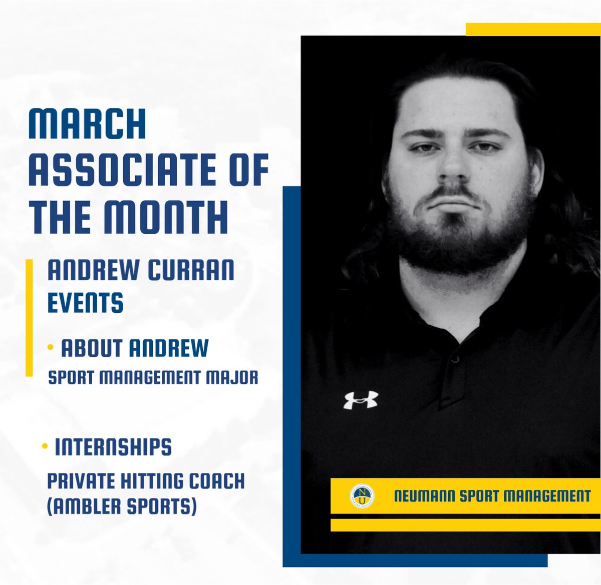 Associate of the Month for March is Andrew Curran🔥. Congrats Andrew!
