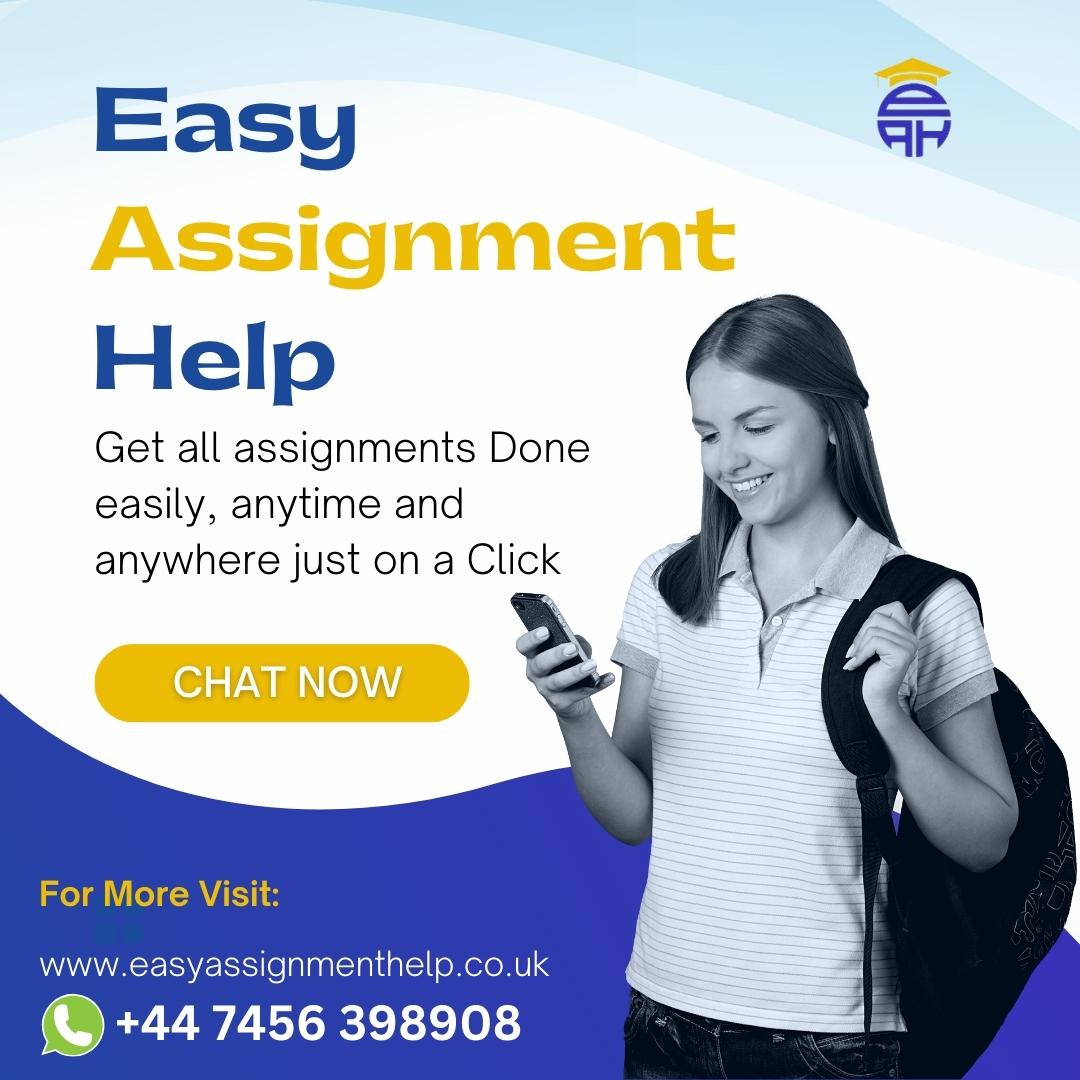 easyassignhelp's tweet image. Get all assignments Done easily, anytime and anywhere just on a Click
+44 7456 398908
info@easyassignmenthelp.co.uk
easyassignmenthelp.co.uk
#assignmenthelp #dissertationwriting #easyassignmenthelp #essayhelp
#Coursework #onlineexam #References #Citations