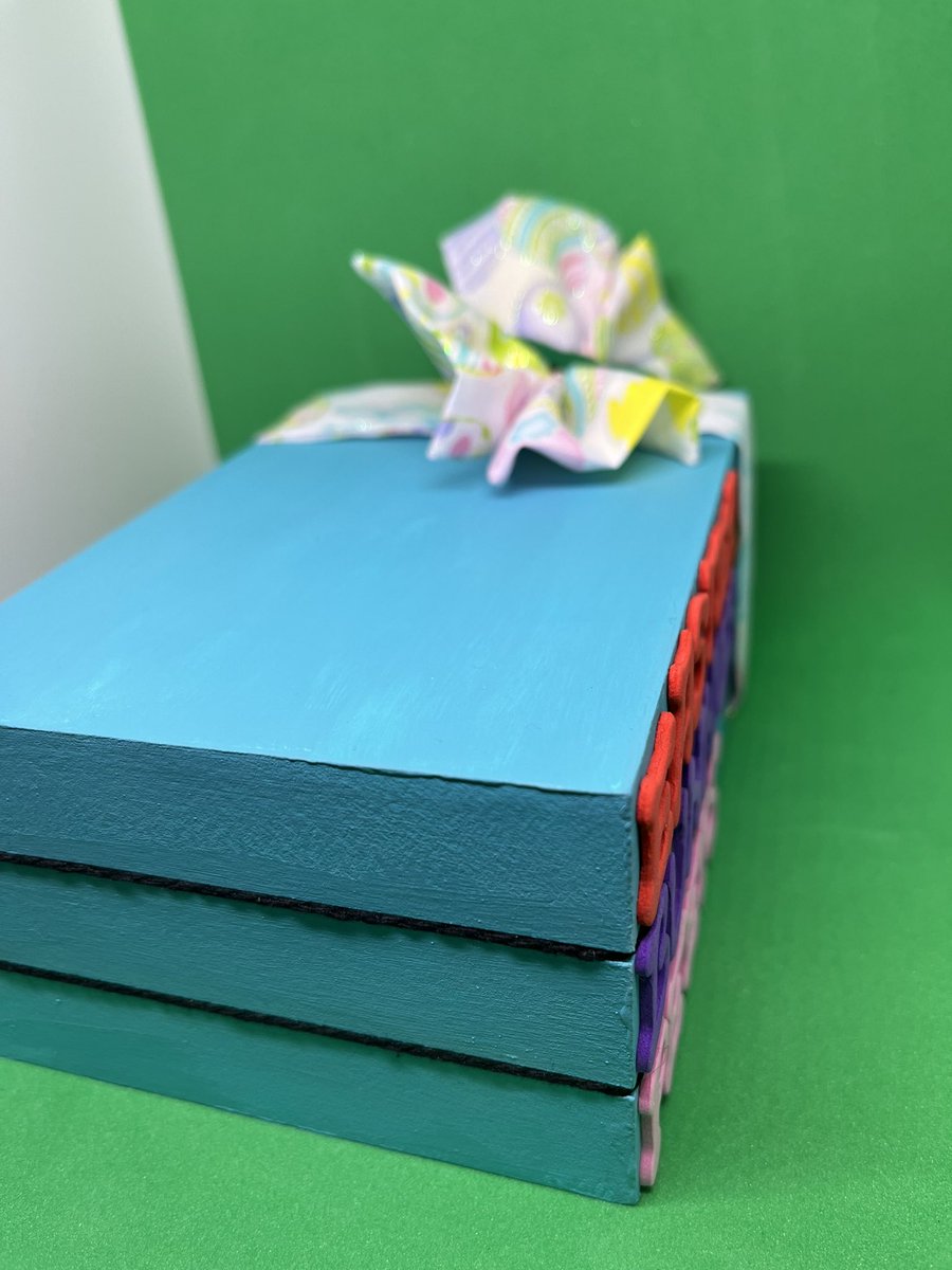 michaelmoore96's tweet photo. Tonight’s Facebook live project 
#easter #bookstacks #dixiebellepaint https://t.co/WBGukGmf5e