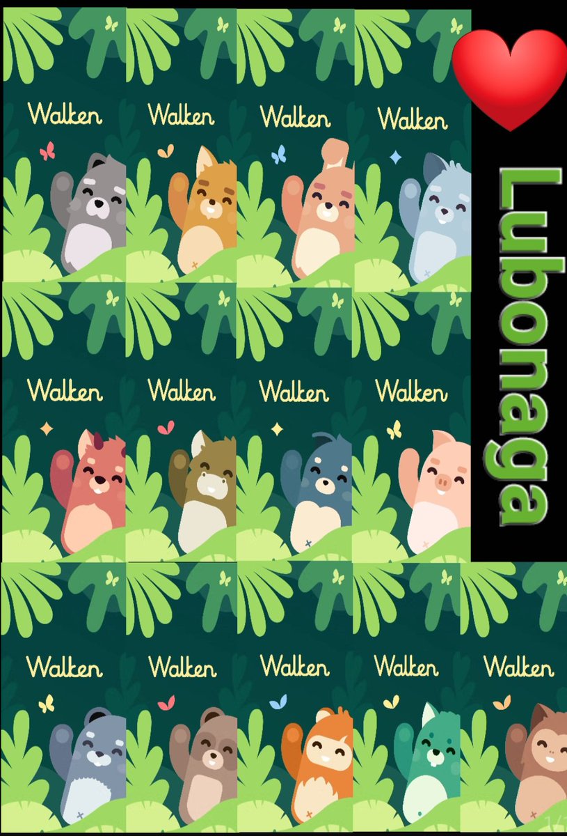 lubonaga's tweet photo. @walken_io #walken_io Walken Love! @isufkoci @PPalieva https://t.co/HgyyoB93pu