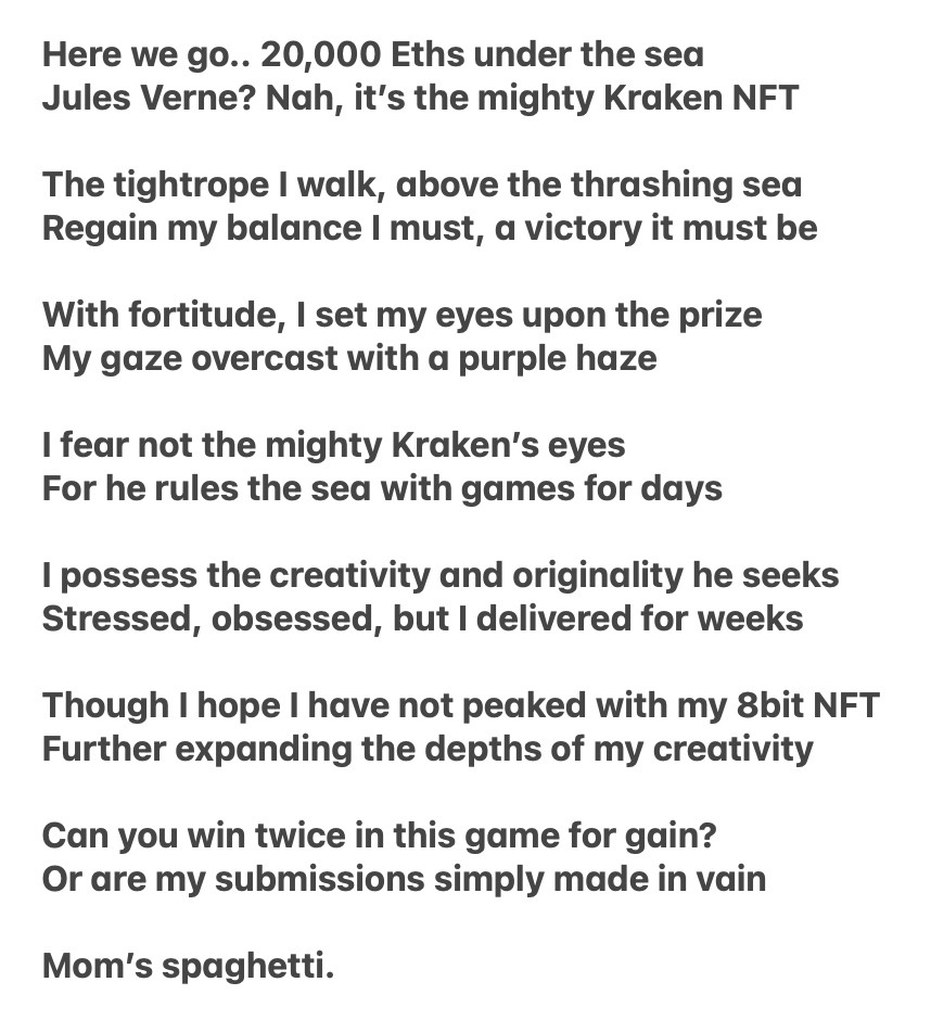 Invictus_0Z's tweet photo. @KrakenNFT @Azuki @OnChainMonkey CC: https://t.co/8ISdvXEEpu