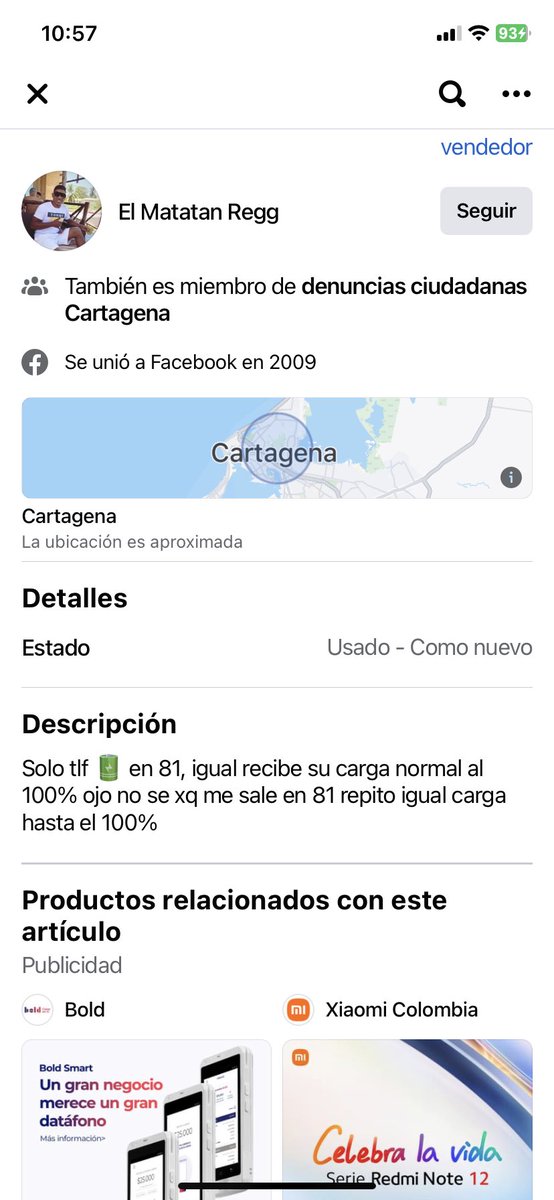 fabiogvr's tweet photo. A okey carga al 100 https://t.co/Pfuspd2qAG