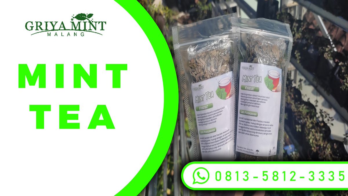 Minuman herbal  dan terjangkau dapat digunakan sebagai alternatif pengganti teh, terutama mereka yang menghindari caffeine. Membantu meringakan perut kembung. Menyegarkan bau mulut. Meringankan hidung . Meringankan kram saat menstruasi.  #MinumanSegar #HealthyDrink #TeaLovers