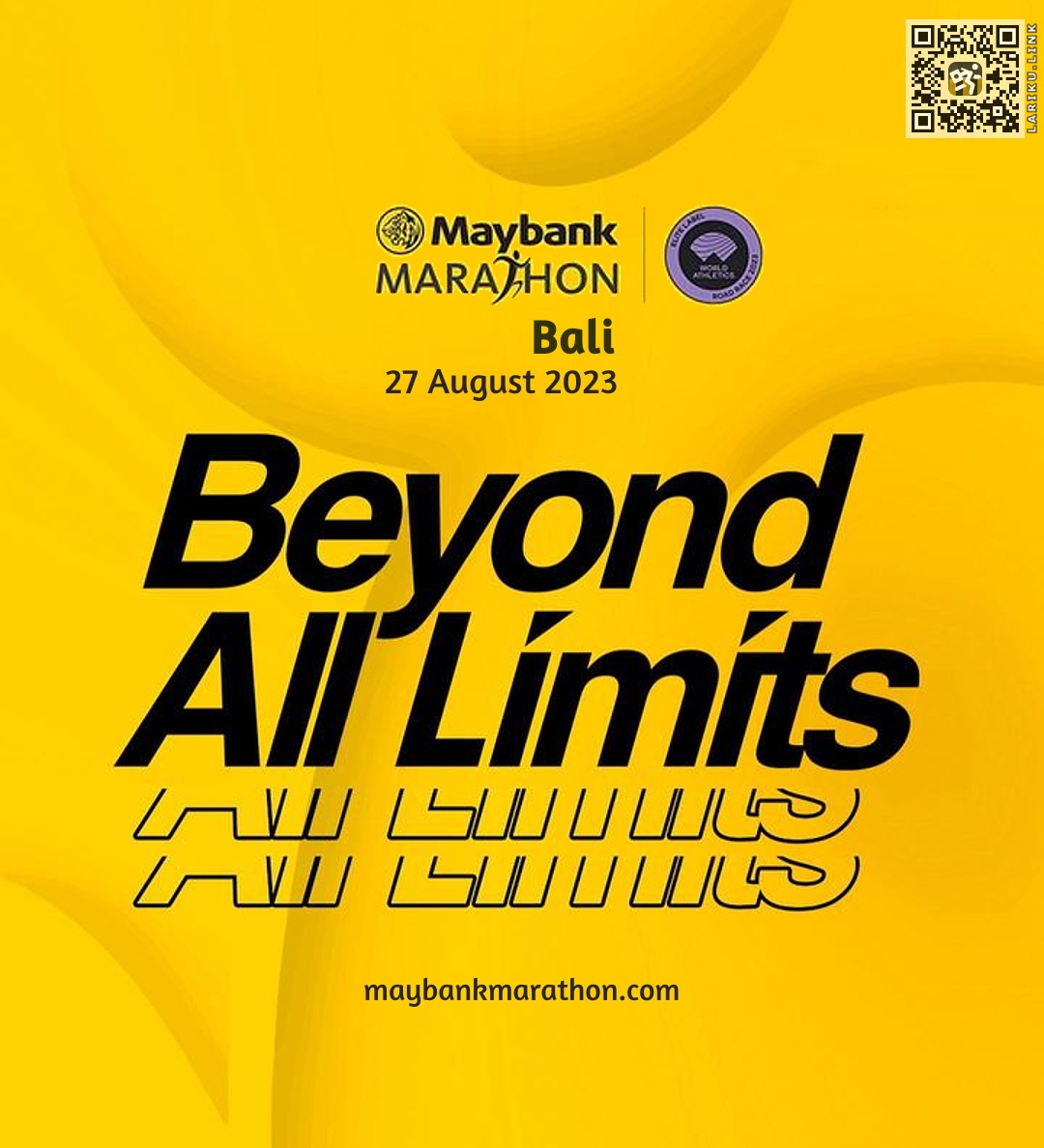 LarikuInfo's tweet photo. 🔽
🌺 Maybank Marathon Bali
⏰ 27 Agustus 2023
📐 Kids/10K/21K/42K
👟 Road/Race Run
⛳️ Gianyar - Bali
💙
🟩 https://t.co/1FZnOguptE ⏪
🔺
🔺
••••
#MaybankMarathon #MaybankIndonesia #RunID #LariKuinfo #RoadRun #InfoBali #RunnerID #Bali #Marathon https://t.co/b0Xiu44JcJ https://t.co/rJ9jiHl6Ao
