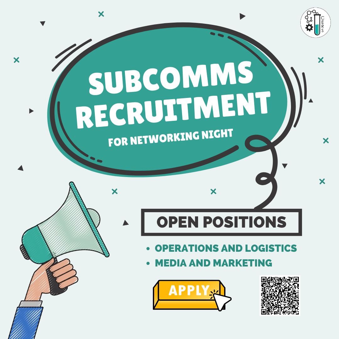 CersUnsw's tweet photo. CERS is recruiting subcommittee members for our networking night (8th June 2023)! 

We will be recruiting people to join the operations &amp; logistics or the media &amp; marketing team.
 
Scan the QR code or go to the link below to register your EOI. 
https://t.co/nBdPDJq3vM https://t.co/EEjcpOGrBo