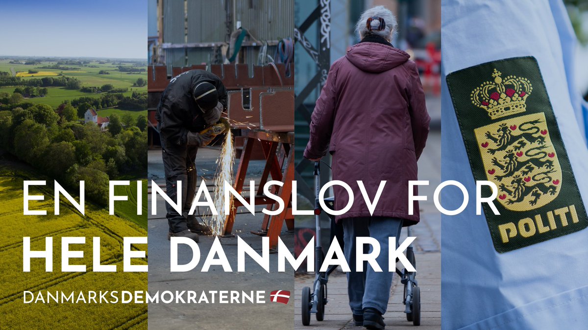 I dag præsenterer vi vores bud på en finanslov for hele Danmark. En fuldt finansieret finanslov, som genskaber sammenhængskraften i Danmark og garanterer en stram udlændingepolitik #dkpol #dkmedier 

Se udspillet her: danmarksdemokraterne.dk/parti/2023/04/…