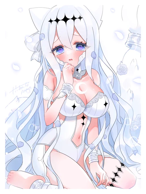 ✧commission✧ もふもふ耳のauroraさんです!Thank  #aurorart 