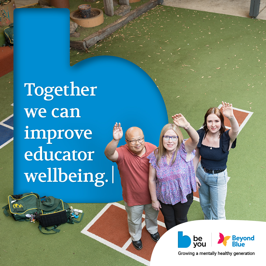 beyou_edu_au's tweet photo. Want to help your learning community? Raise your hand. Together we can improve educator wellbeing. Download the educator wellbeing guide: https://t.co/Z5b4SAWNdb https://t.co/LxIJESyxVH