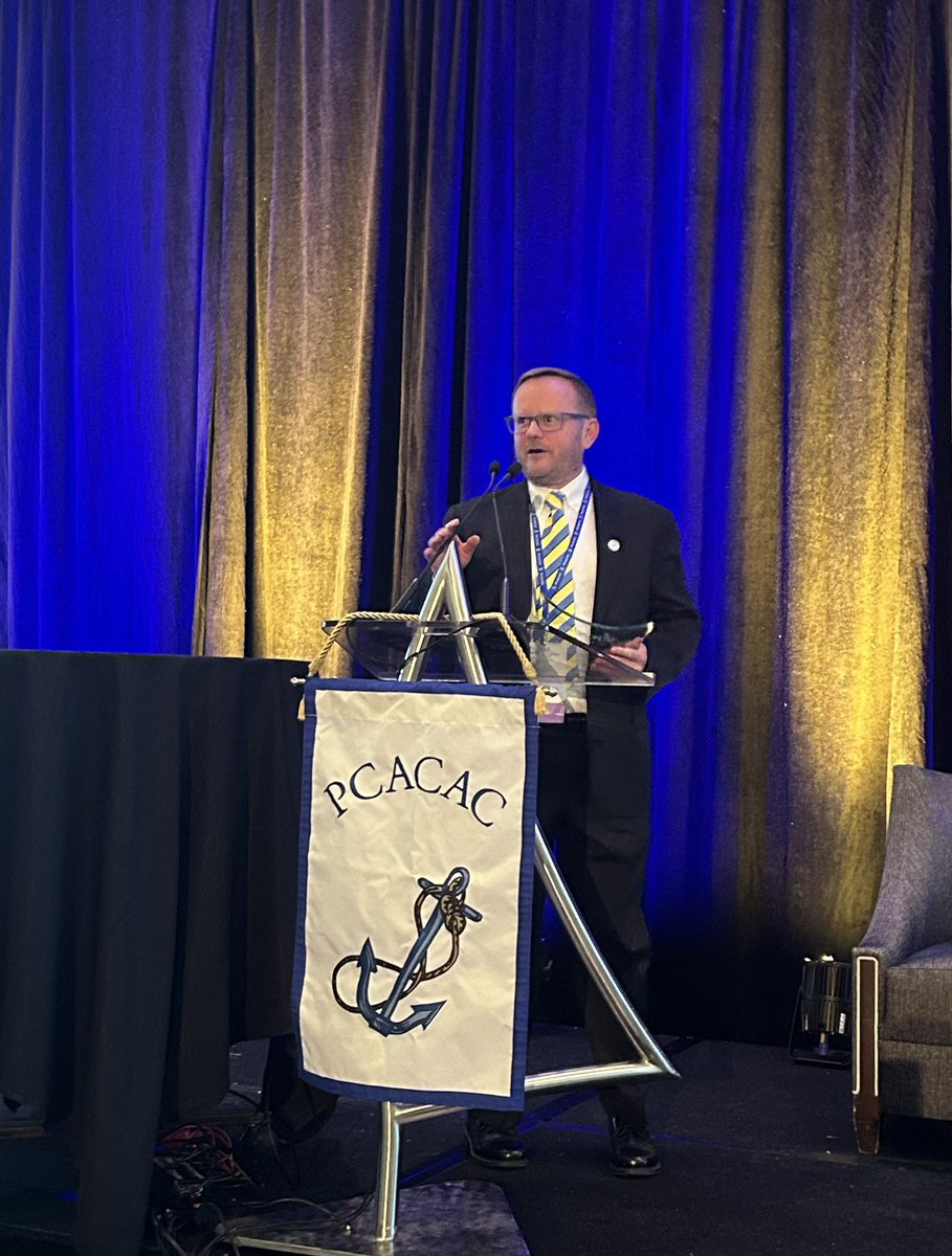 PCACAC's tweet image. Congratulations to David Hawkins, NACAC’s Chief Education and Policy Officer, for being honored with the Jack Blackburn Award. @NACAC 

And the counselor of the year award was awarded to Kathleen Martin, the Director of College Guidance at Wilmington Friends School.