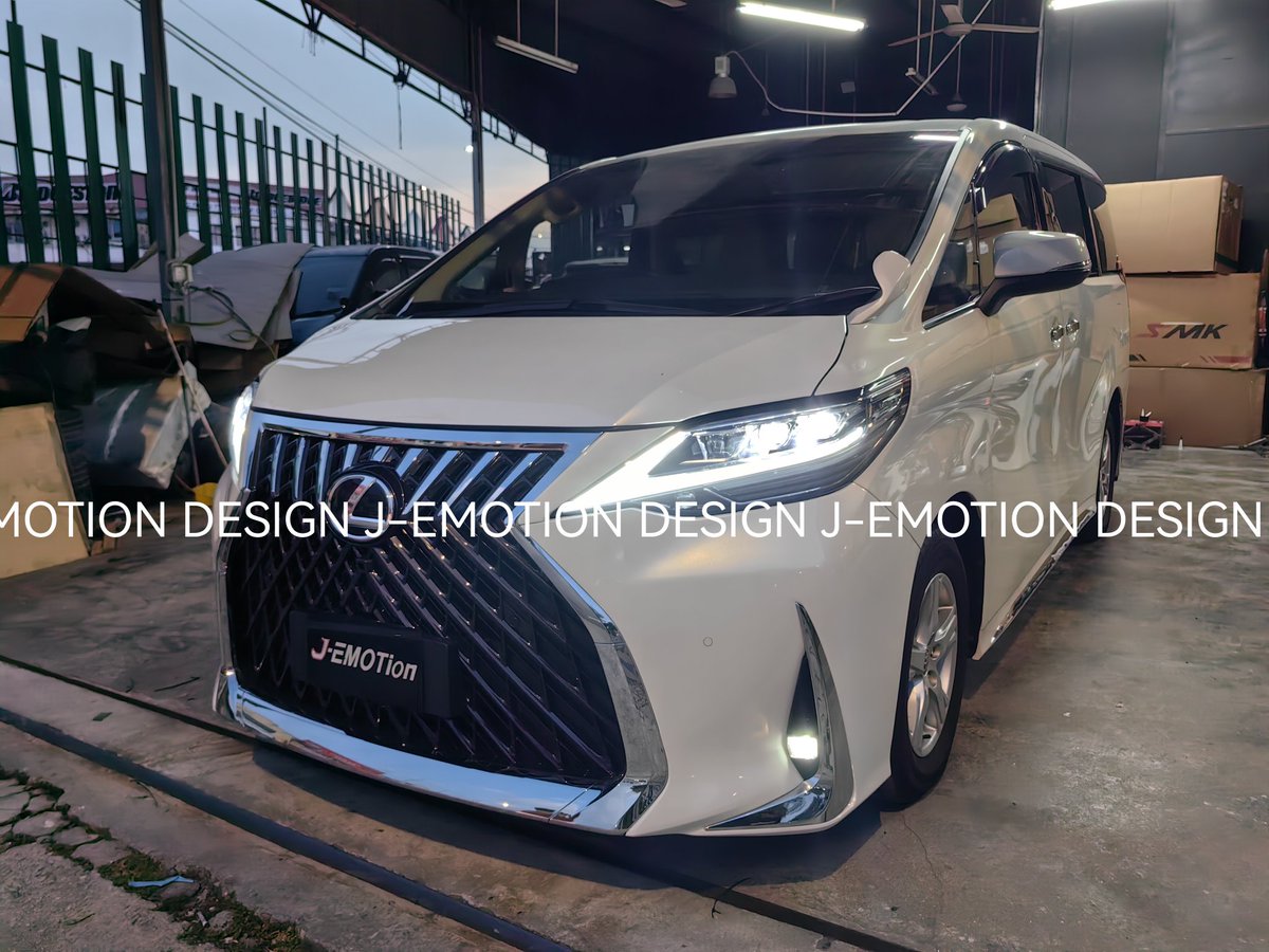SimonChen9738's tweet photo. TOYOTA ALPHARD 2015-22 AGH30/35 CONVERT TO LEXUS LM BODY PARTS AND BODY KIT 🇲🇾🇲🇾🇲🇾 #simonchen #jemotiondesign #alphard #alphard10 #alphard20 #alphard30 #20vellfire #30vellfire #vellfire #vellfire20 #vellfire30 #jebodykit #jedesign #jemotionbodykit #lexus #lexuslm #lexuslm300h https://t.co/ERoXc39W6o