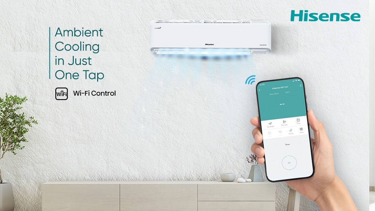 Hisense_IND's tweet photo. Make the most of your Hisense intelligent AC even when you can't find the remote. Enable functions such as Power On or Off, change modes and set the temperature with Wi-fi control using your mobile phone!
Buy now-https://t.co/rFE1KPGkka
#HisenseIndia #HisenseACs #IntelliPROAc https://t.co/Qy9IgNS1Jy
