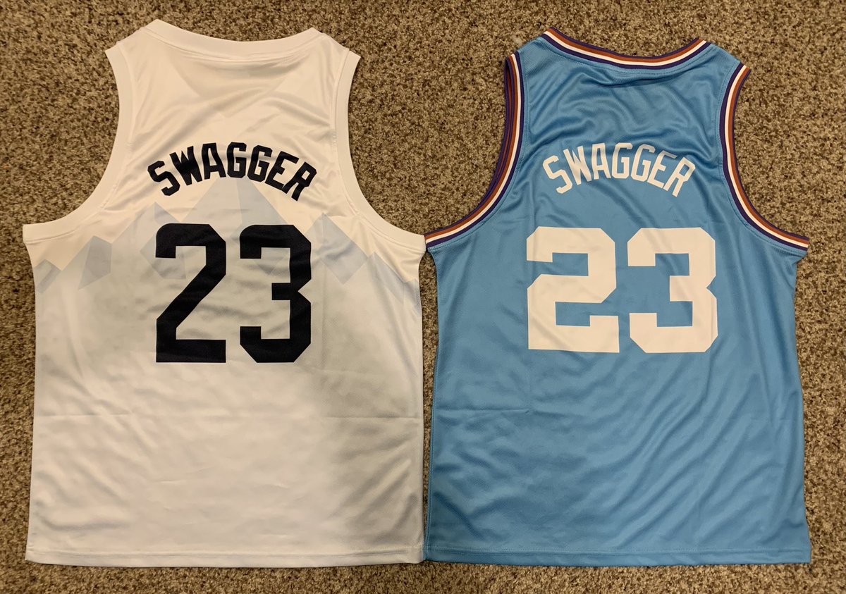 SaltCitySwagger's tweet photo. Yo @colby_colonel these jerseys are so dope! Love them!! Can’t wait for the next ones! https://t.co/3EVBh3qoGG