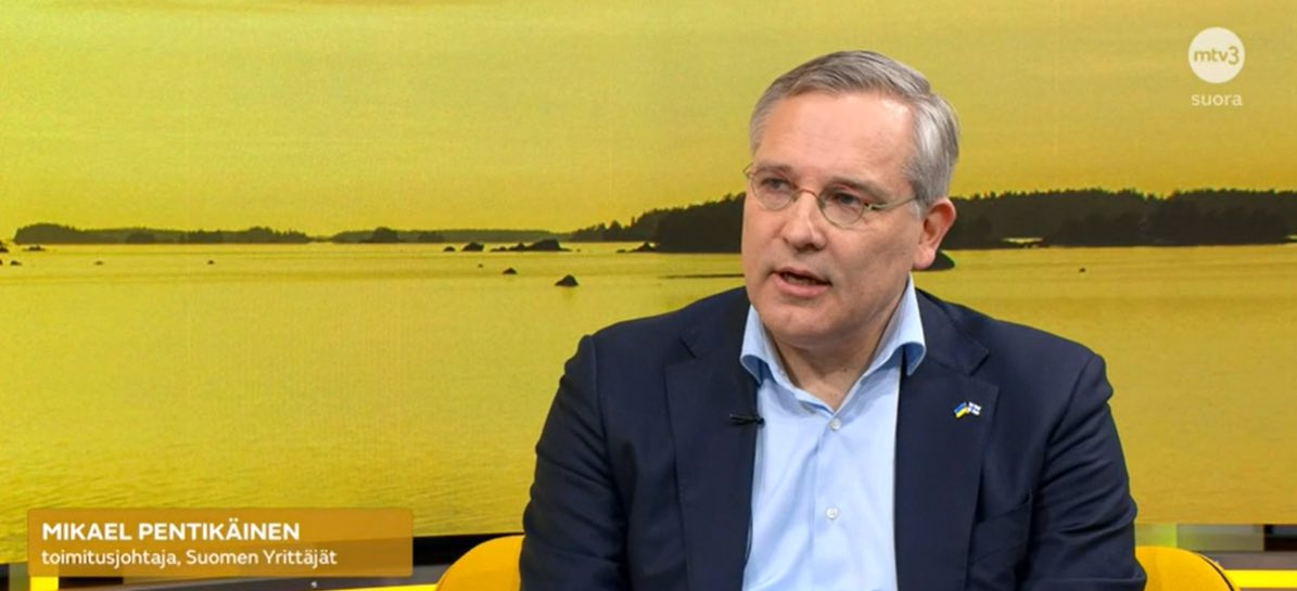 Vaalituloksella talouspolitiikkaan halutaan muutos. Yrittäjät nyt odottavat:
👉 Julkista taloutta sopeutetaan.
👉 Yrittäjien ja yritysten verotusta ei kiristetä.
👉Työmarkkinoita uudistetaan. <a href="/jmpentikainen/">Mikael Pentikäinen</a> <a href="/MTVUutiset/">MTV Uutiset</a>