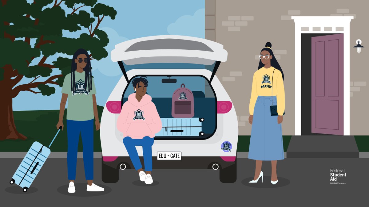 FAFSA's tweet photo. 📣 Parents, if you have multiple kids heading to school, listen up! We have FAFSA® form tips just for you: ​https://t.co/dNFUkEGlqj https://t.co/e13z1mdkKl