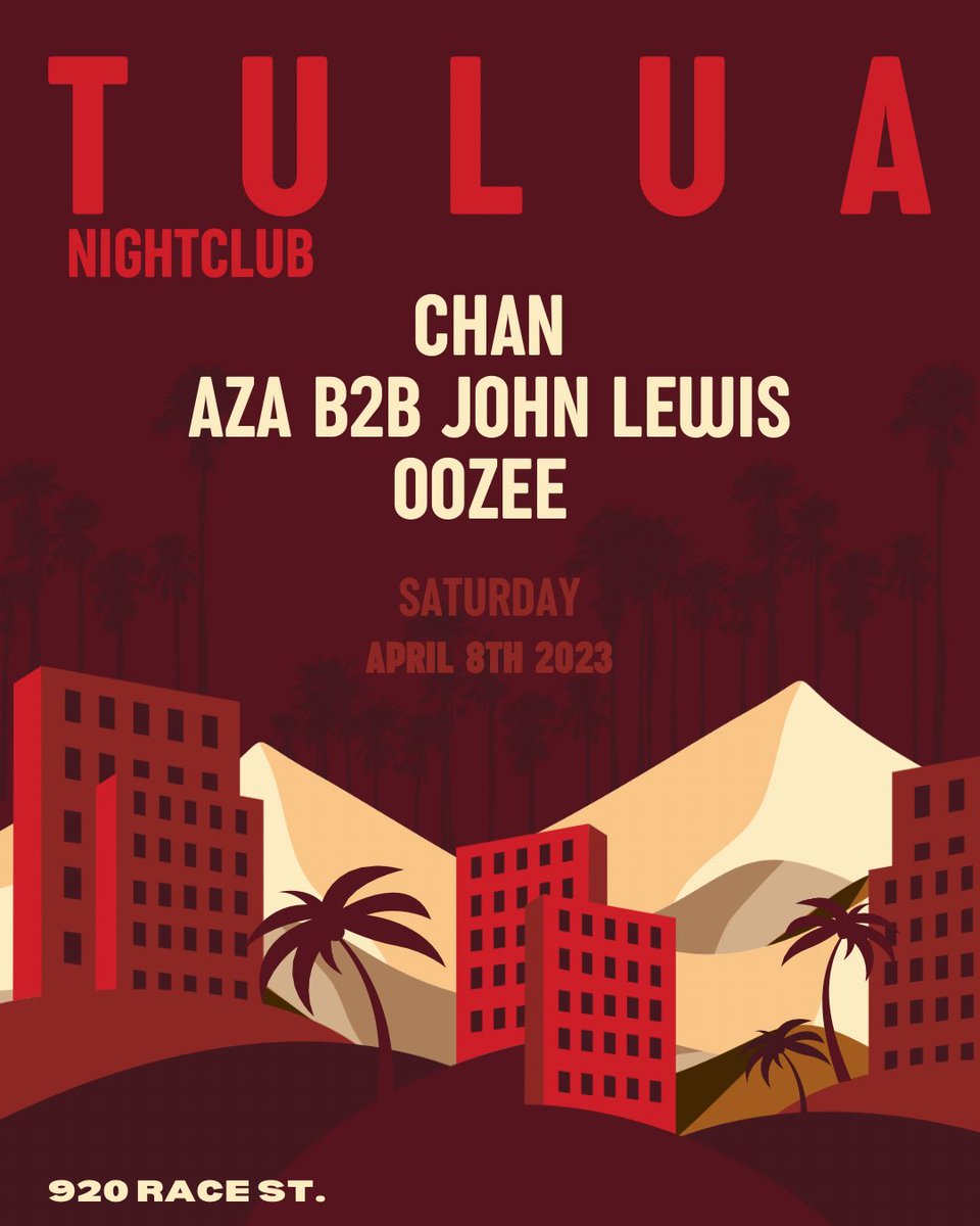 Join us this Saturday for a night of house music. Got a bunch of new tunes to test out! Hope to see everyone there.