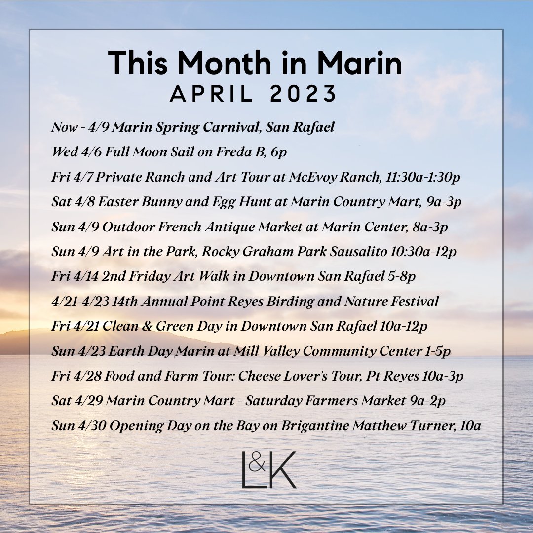 teamlandk's tweet photo. Here comes the sun! ☀️

#marinlife #marincountyevents #marincounty #lovewhereyoulive #aprilevents #norcalevents #bayarea #california #lifestyle https://t.co/LYvZkVnU1y