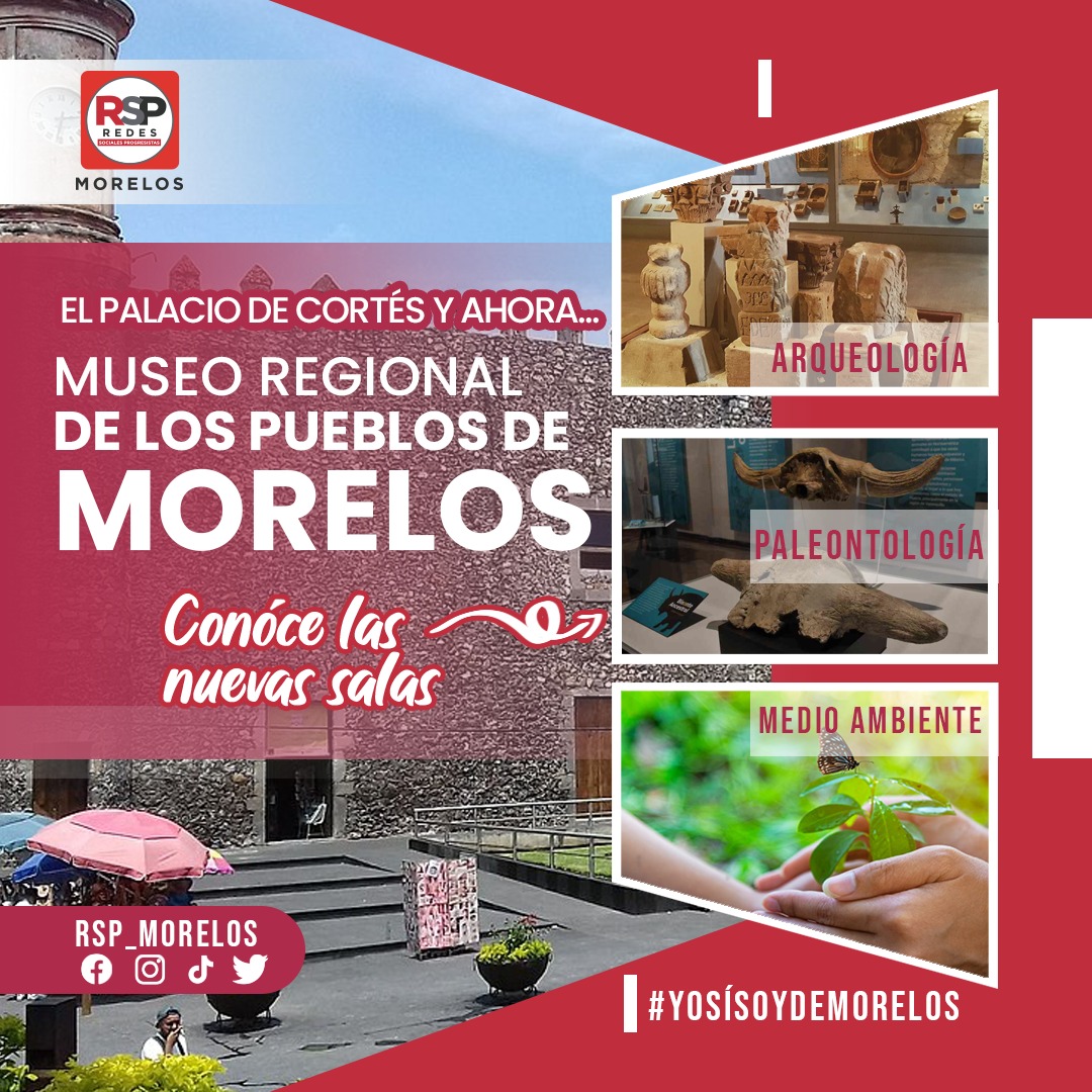 RSP_Mor's tweet photo. El Palacio de Cortés y ahora Museo Regional de los Pueblos de Morelos se abrirá en un 40%, por lo que hasta nuevo aviso el acceso será gratuito. 
Vamos a conocer sus nuevas instalaciones 😍
 #YoSíSoyDeMorelos #RSPMORELOS #Morelos #JuntosAdelante #RSP #Cuernavaca #Turismo https://t.co/34b3q4jiTP
