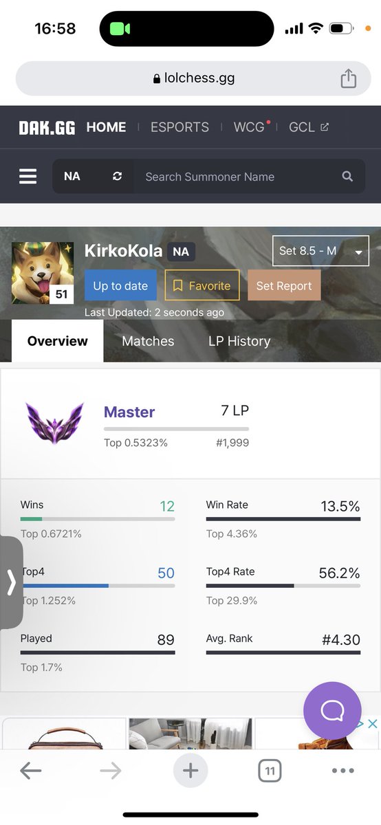Kirkhum's tweet photo. Masters Set 8.5 🥰 https://t.co/95kP7wshgJ