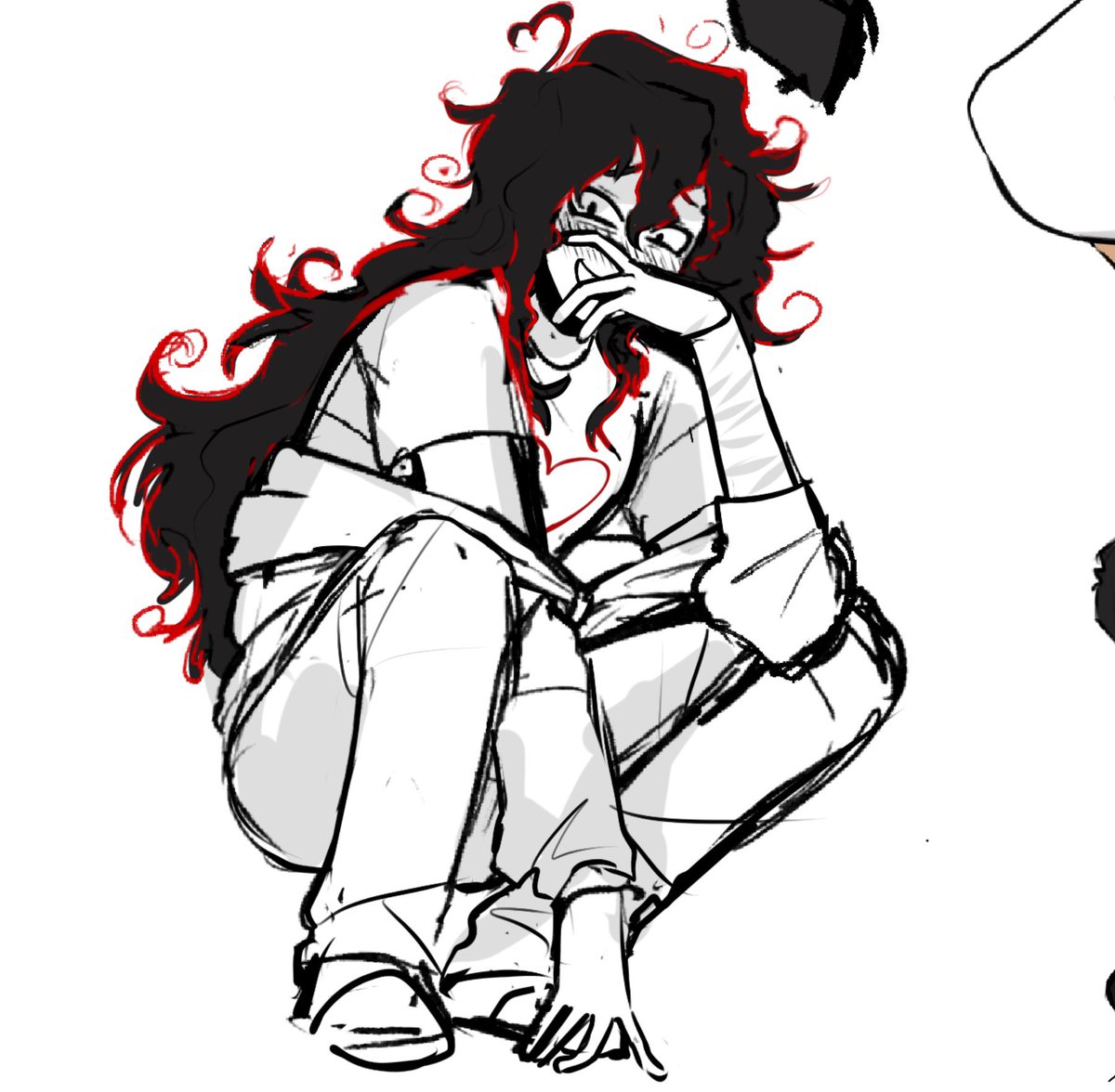 dirtw0rms_'s tweet photo. I just keep coming back to draw him #johndoegame https://t.co/RQUN4WmYPe