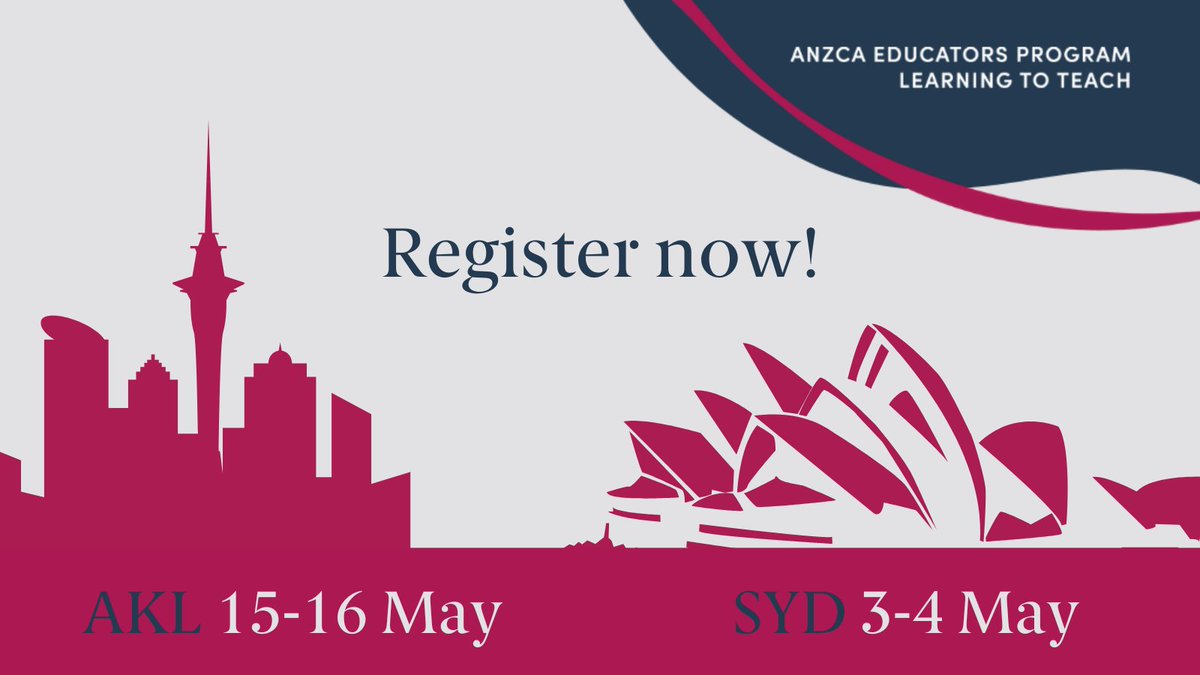 Are you a fellow, trainee, or SIMG in/around #Auckland or #Sydney? It's not too late to #LearnToTeach with our 1.5-day practical AEP course. #SYD rego = rb.gy/kzbtim &amp; #AKL rego = rb.gy/6tqgjc. For other dates &amp; locations see rb.gy/1dnz59