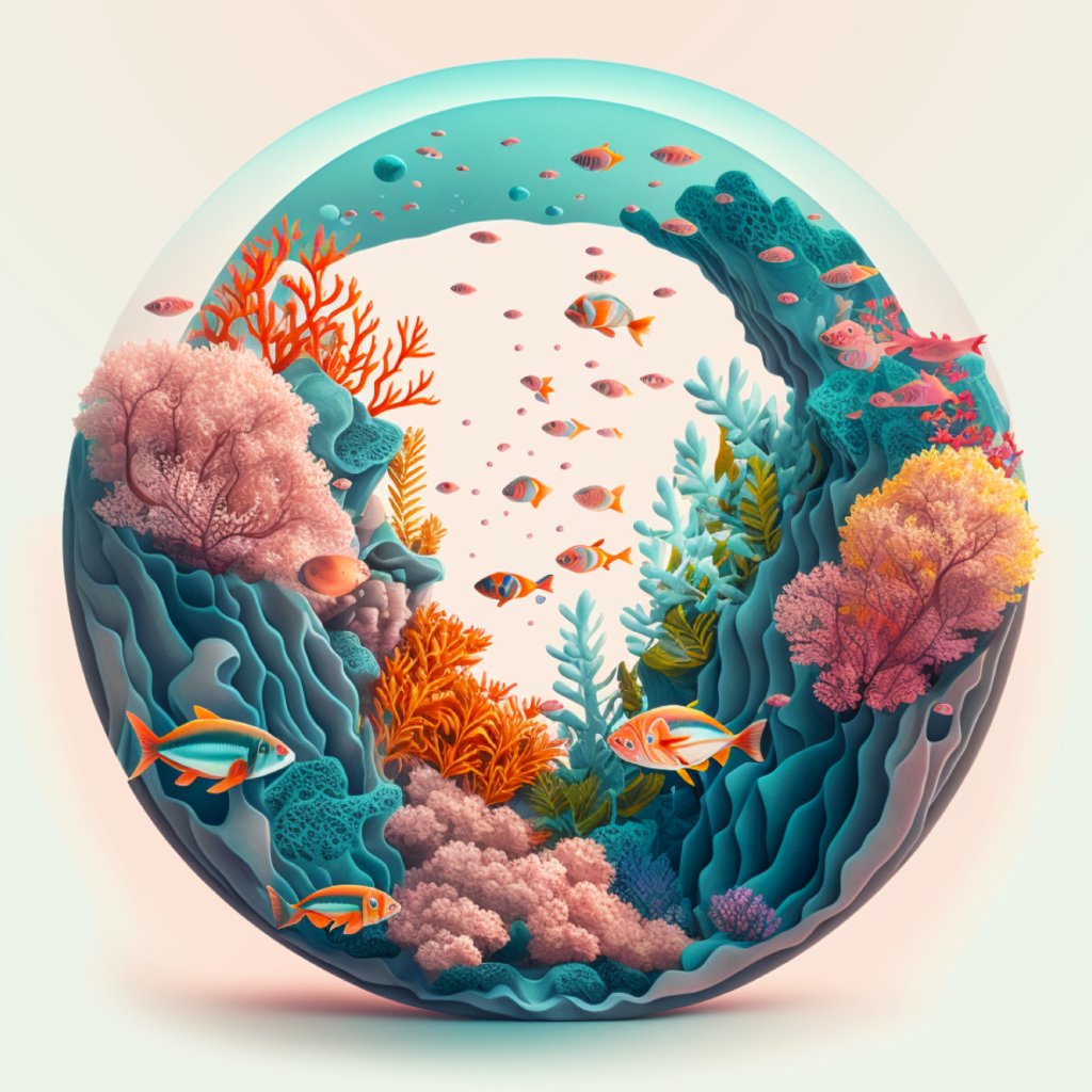 AtelierKaha's tweet image. Gm, Ga, Ge, #Artists ✨

What are you creating today? #ArtisticMinds #CreateDaily #PositiveVibesOnly #CreateYourStory

Here is Coral Fusion #69 🪸🐠🌊
opensea.io/assets/ethereu…

#NFTartist #underwater #AIArt #coralreef @opensea