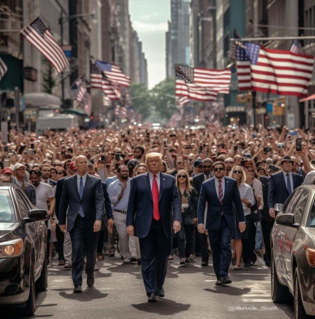 It's now US vs. THEM. We stand behind Trump!