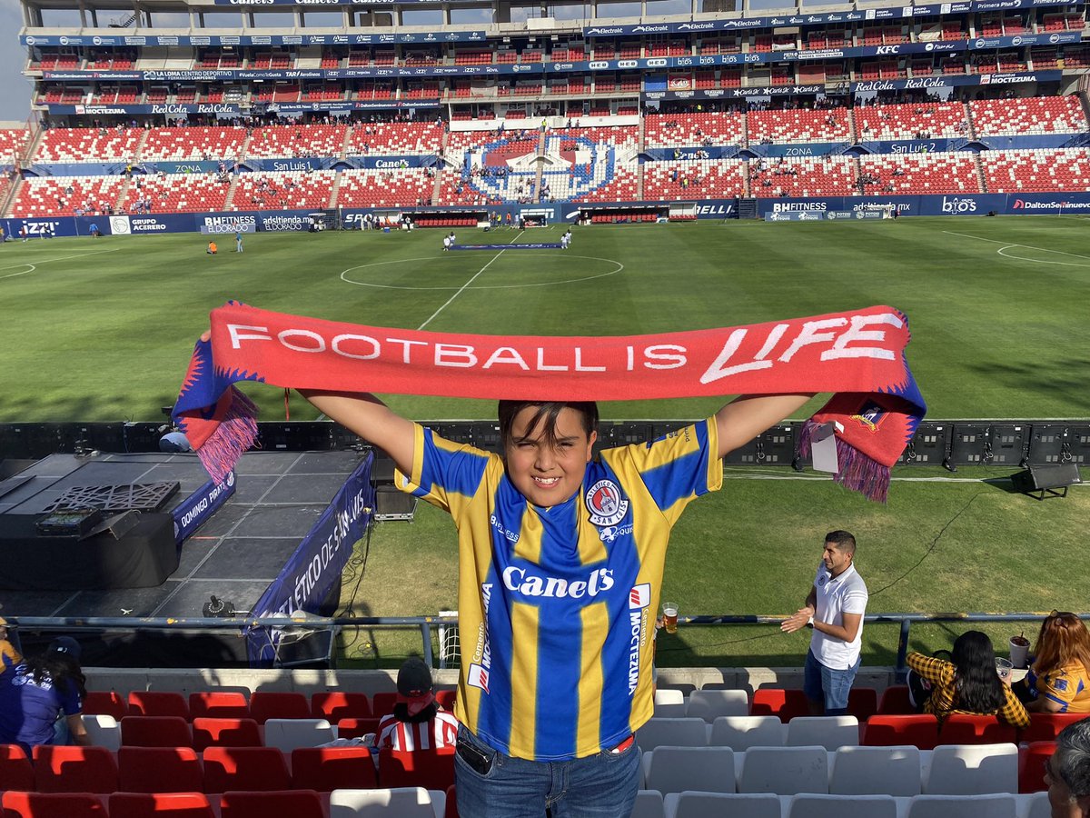 We choose to #Believe that @TedLasso & team will comment on this post. 

We say hi from San Luis Potosí, Mexico. @AtletideSanLuis @AFCRichmond 

#RichmondTillWeDie  #BelieveInBelieve #FootballIsLife

@DaniRojasDaniR @TheCoachBeard @TheSamObisanya @TheRealRoyKent @TheJamieTartt