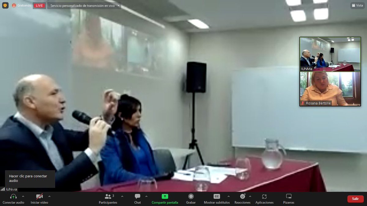 RosanaBertone's tweet photo. En el marco de la Semana de la Memoria organizada por el Instituto Universitario Nacional de Derechos Humanos “Madres de Plaza de Mayo” partícipe de la mesa “Memorias de Malvinas: diálogos en torno a la soberanía” junto con Mario Volpe y @grcarmonac https://t.co/nuDVuLRs8m