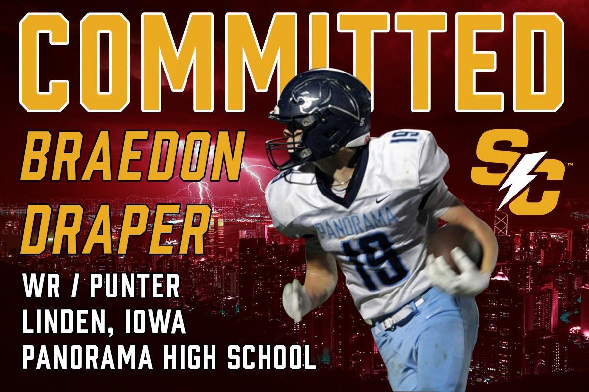 Braedon Draper (@braedon_draper) on Twitter photo I’m glad to be able to continue my career playing football, thanks <a href="/Coach_Hoskins/">Jason Hoskins</a> <a href="/KickerCoach03/">Brad Green</a> <a href="/CoachARoberts/">Anfernee Roberts</a> <a href="/coachqgriffith/">Quincy Griffith</a> I’m glad to be able to continue my career playing football, thanks <a href="/Coach_Hoskins/">Jason Hoskins</a> <a href="/KickerCoach03/">Brad Green</a> <a href="/CoachARoberts/">Anfernee Roberts</a> <a href="/coachqgriffith/">Quincy Griffith</a>