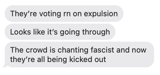 AMarch4OurLives's tweet image. NOW: The TN Legislature is kicking out students from the hearing because we won't let their fascism slide. WE WON'T LET UP!