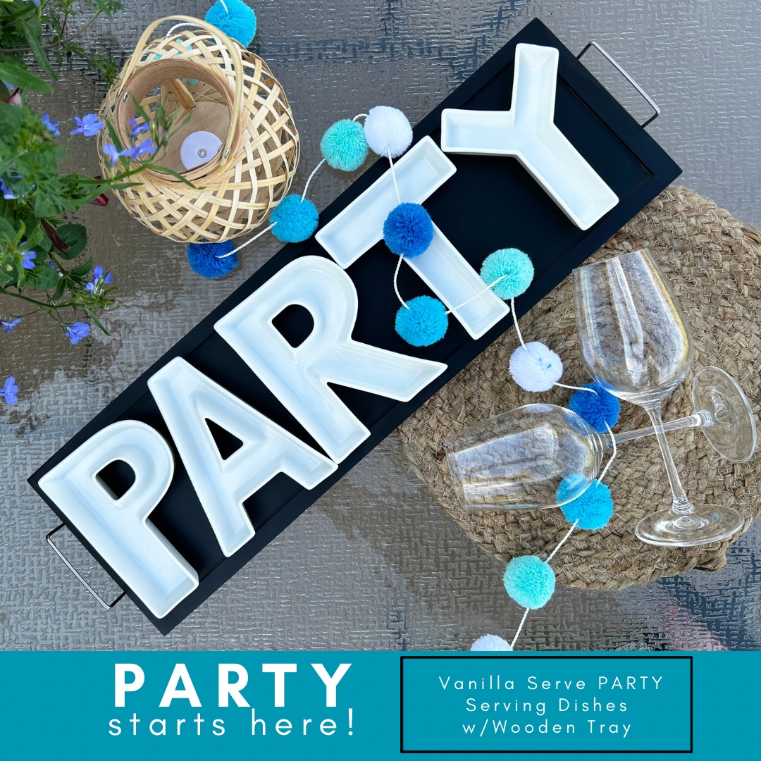 ,,🎉 🥳 💃 🕺 You’ll be so excited to be throwing a party and using the new #VanillaServe PARTY Serving Dishes with Wooden Tray!
redvanillahome.com/product-page/v…

#WorldPartyDay #PartySetUp #Party #BirthdayParty #DessertParty #WeddingShower #Reception #PartyTime #Appetizers #Snacks