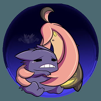 Pokemon Art Academy: F. P. 8: Shiny Mega Gengar by LordoftheFuzzys