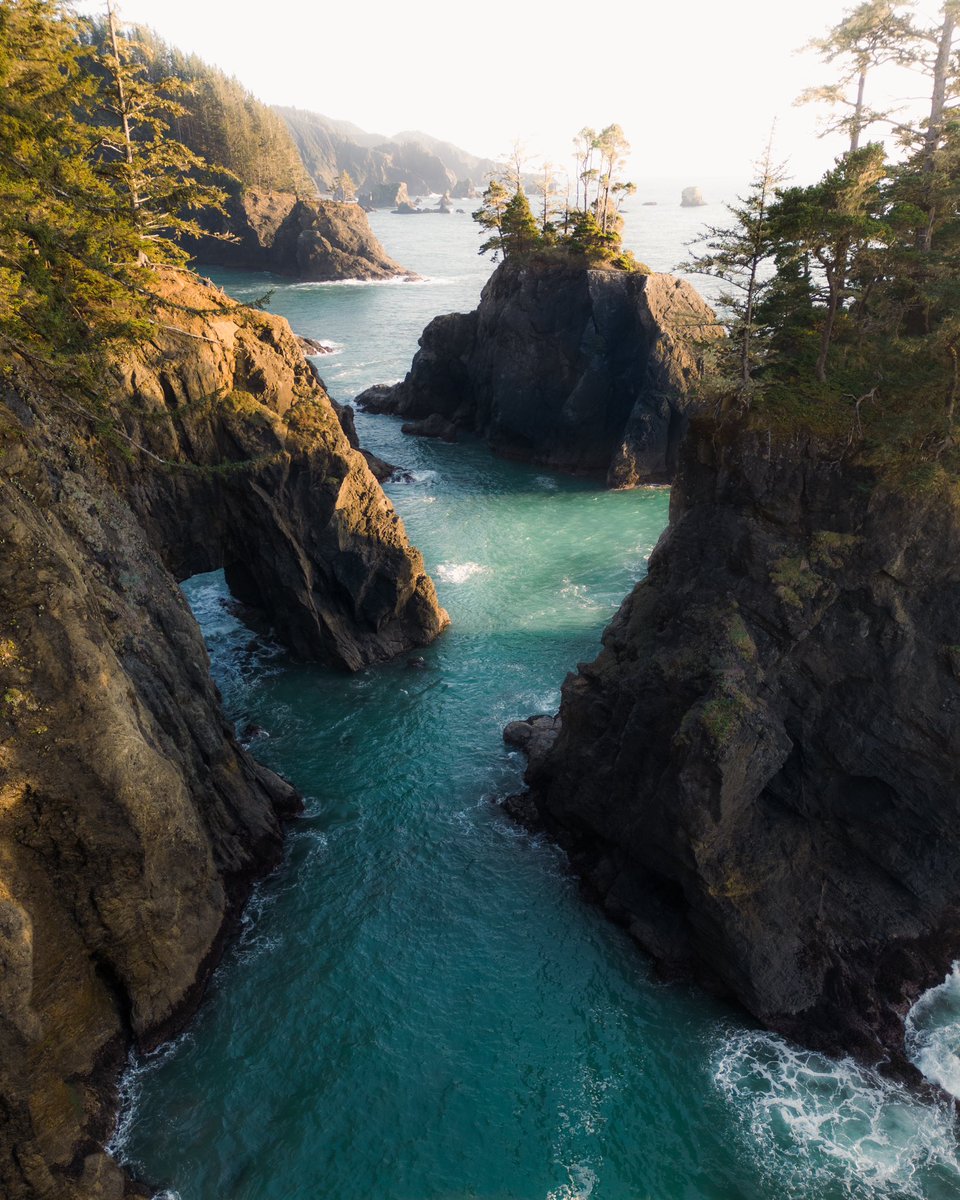 Golden hour on Oregon Coast 🌊