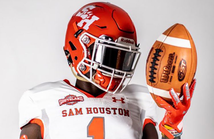 MAOkwura's tweet photo. #AGTG After a conversation with @jbmorriscoach I am more than blessed to receive my 1st FBS offer from Sam Houston State University!
@cloud_cyclist 
@CoachDavis82 
@CoachMcGuire16 
@BearkatsFB 
@coach_ikeDL 
@on3 
@247sports
@JGonzalesJr10 
@TFloss32 
#EatEmUpKats 
#DLine https://t.co/CJYDoOMCz7