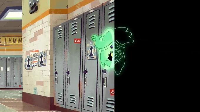 // tgamm spoilersTHEY REALLY NOCLIPPED OUT OF THE SCHOOL  /j 