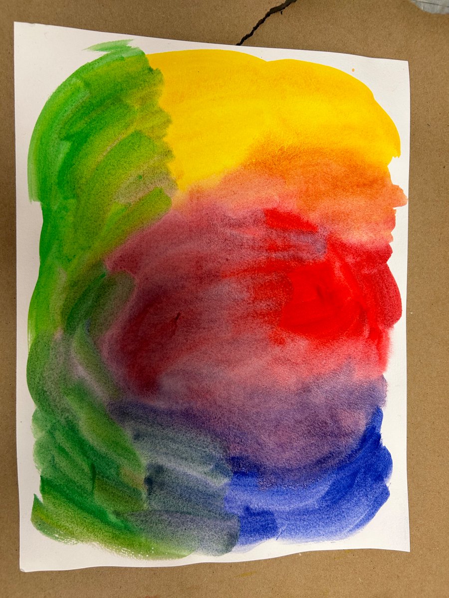slc_ece's tweet photo. #ECE students explore wet on wet watercolour techniques to bring the magic of colour mixing to children @whatsinsideslc #SLC https://t.co/TjWJAprO1b