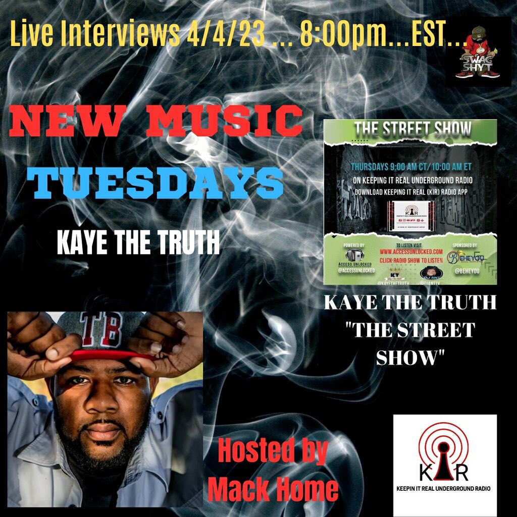 KayeThe_Truth's tweet photo. Catch my live interview on Keep It Real Radio  hosted by Mack Home #keepinitreal @keepinitrealradiocom #news #media #accessunlocked #thestreetshow #mackhome #djpun #mixshow #branding #promo #interview #florida #artist #djs #marketing #kayethetruth #musicexecutives https://t.co/d0cfCXy3AJ