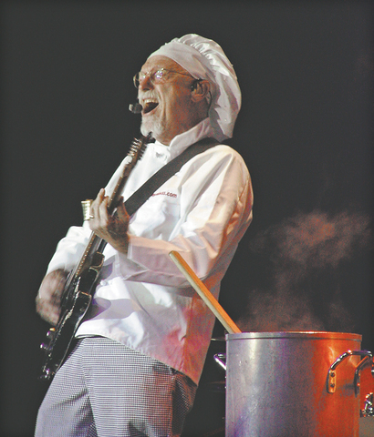 cerca_music's tweet photo. when i lived in north florida years ago there was a swamp-rock guy called The Sauce Boss who was always cooking a giant pot of gumbo onstage https://t.co/BSwpRdG9Dd