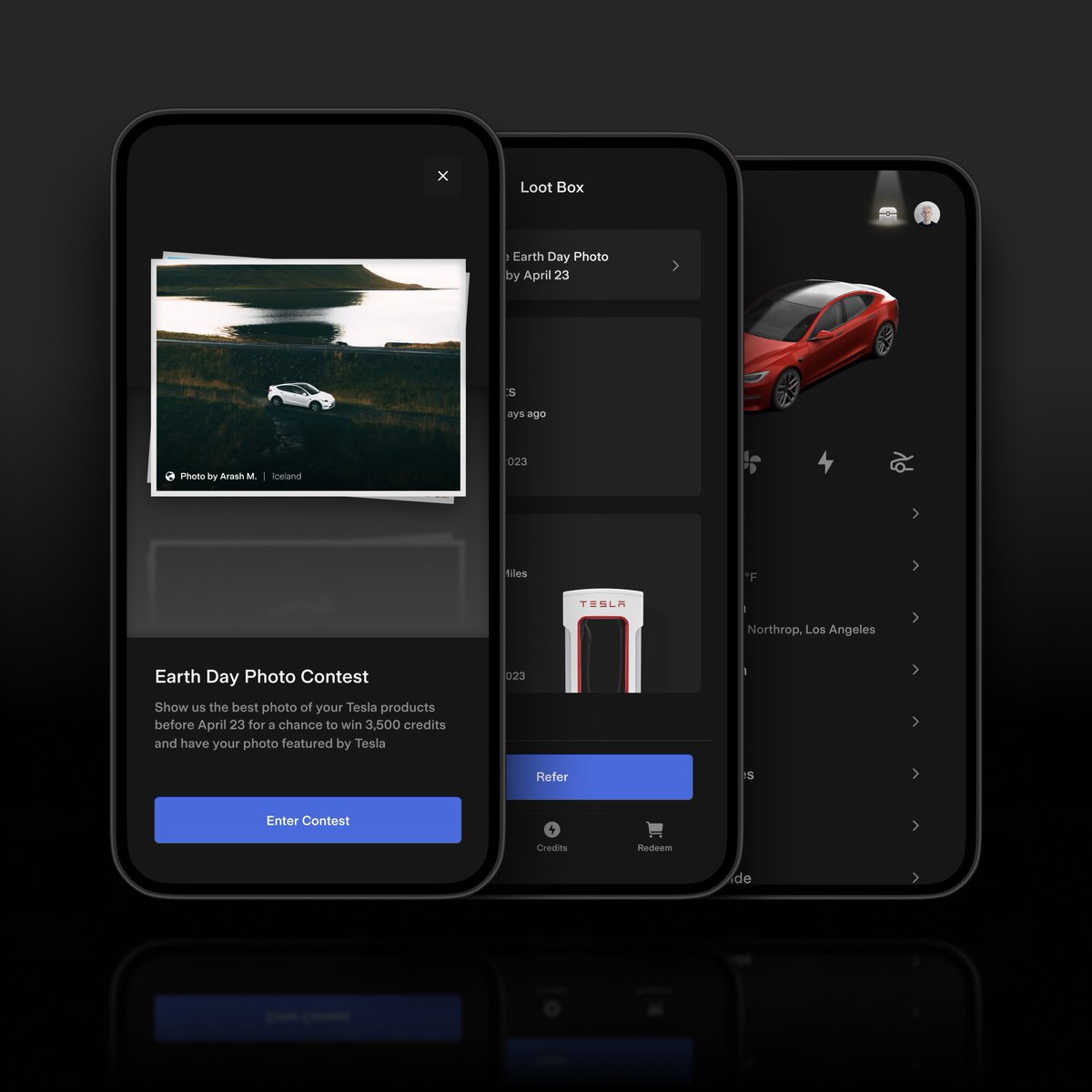Earth Day photo contest now live in the Tesla app