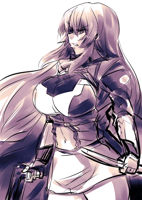 銀河乙女のオリヴィアちゃん落書き 