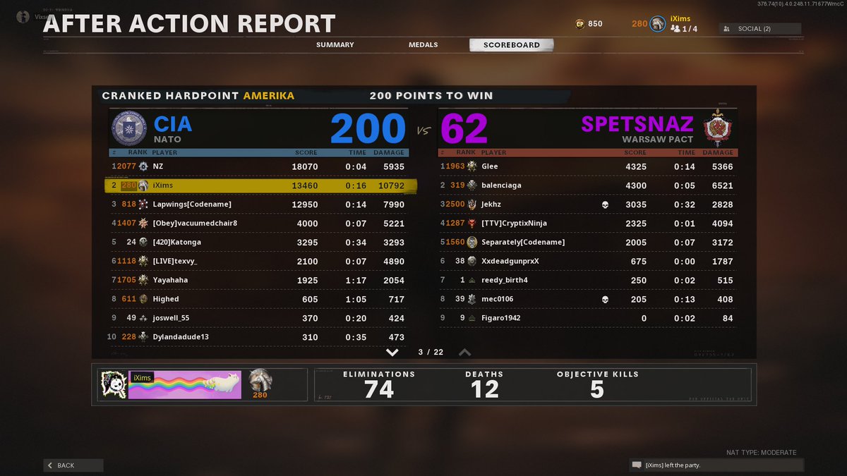 Nuketown stars down!!!