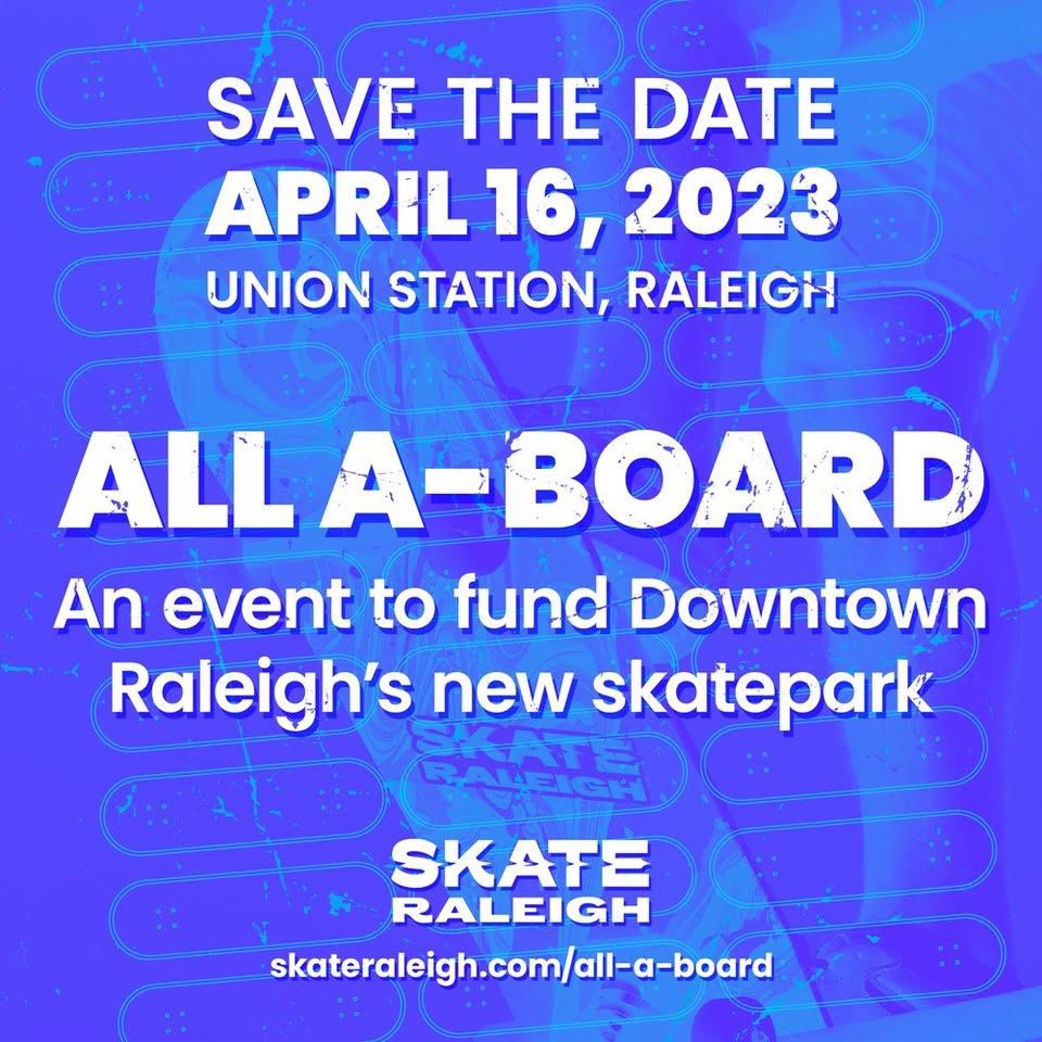 thebananamoon's tweet photo. ➕We are so excited about Raleigh’s New SK8 Park — Save the date 🛹 💙 ⚡️ https://t.co/txf8QIOGKm