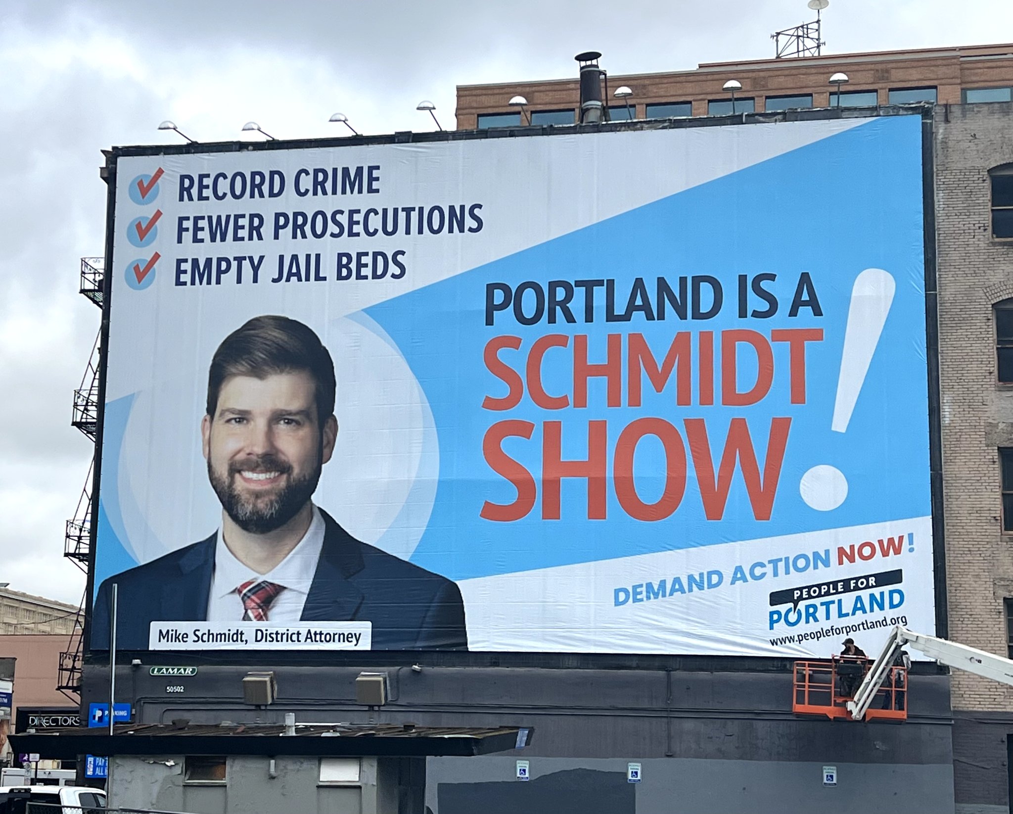 Elliott Young on X: People For Portland is clearly a mass incarceration PR  campaign. If you support them, then you support mass incarceration. Imagine  being so upset about empty jail beds. Record