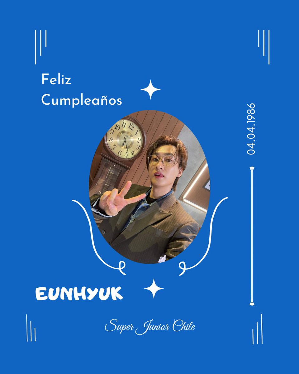 ¡#HappyEunhyukDay! 🎂 Le deseamos un hermoso cumpleaños a nuestra joyita y máquina de baile: Lee Hyukjae. Aunque siempre burlándose de ELF, sabemos que es un forma de demostrar amor. Esperamos sea muy feliz, hoy y siempre 💙
#일단사랑하는은혁이생일  #eunhyuk #happybirthday